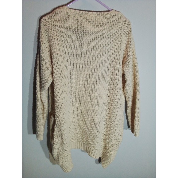 Women'sJanice Cable Knit Sweater Size Small Medium Off-white Color - Picture 7 of 16